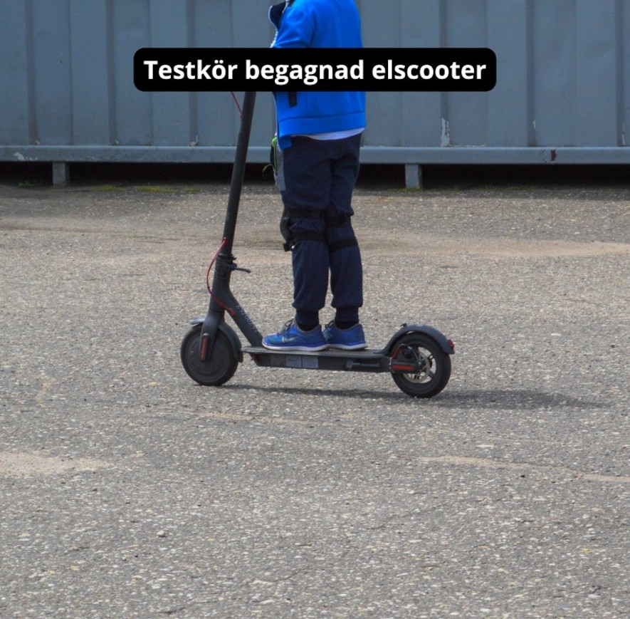 Testkör en begagnad elscooter